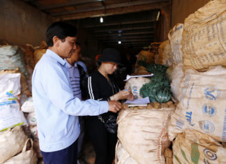 Kiên quyết chuyển gần 300 tấn khoai tây Trung Quốc tồn kho ra khỏi Chợ nông sản Đà Lạt