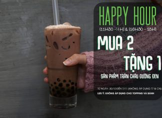 Đà Lạt: Mua 2 tặng 1 Trân Châu Đường Đen nguyên tuần cùng Windmills Coffee