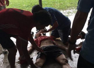 Nam thanh niên Lâm Đồng bị sét đánh nguy kịch khi đá bóng dưới trời mưa