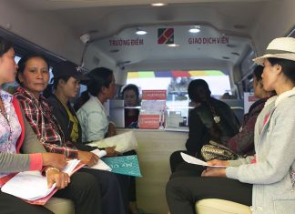 Lâm Đồng: Agribank khai trương Điểm giao dịch lưu động bằng ô tô chuyên dùng