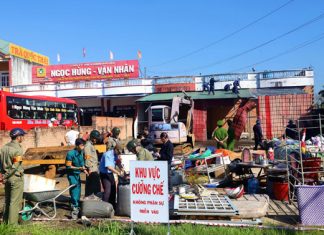 Bảo Lộc: Cưỡng chế, tháo dỡ 1 công trình vi phạm trật tự xây dựng