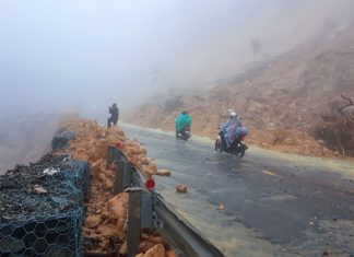 Đèo Khánh Lê nối Nha Trang – Đà Lạt đã thông toàn tuyến trong ngày đầu năm