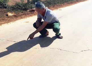 Lâm Đồng: Đường nông thôn chưa nghiệm thu đã xuống cấp