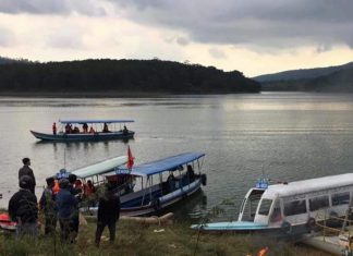 Đà Lạt: Chưa tìm thấy thi thể người đàn ông chết đuối tại hồ Tuyền Lâm