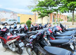 Lâm Đồng: Phá băng nhóm chuyên trộm cắp, thu 30 xe máy các loại