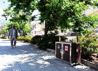 Thêm nhiều thùng rác công cộng được lắp đặt trên đường phố Đà Lạt