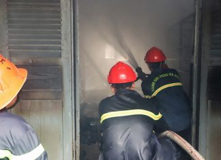 Bảo Lộc: Hỏa hoạn thiêu rụi 7 gian nhà kho nghiên cứu dâu tằm