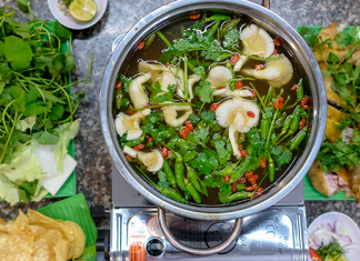 Bảo Lộc: Menu Gà, Vịt đủ món Lẩu, Gỏi, Nướng hoa tiêu tại quán Hải Cường