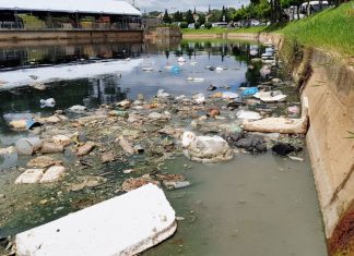 Đà Lạt: Hồ Đội Có lại đầy rác thải, bốc mùi hôi khó chịu