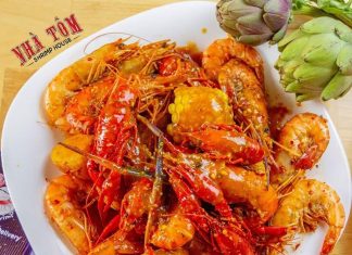 Đà Lạt: Crawfish sốt cajun thơm thơm cay cay ngon ngất ngây