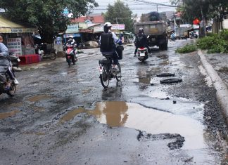 Đà Lạt: Nhiều tuyến đường xuống cấp nghiêm trọng