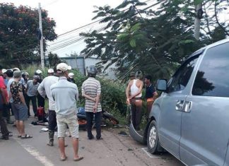 Lâm Đồng: Xe ô tô tông nát xe máy trên Quốc Lộ 20, hai thanh niên chết tại chỗ