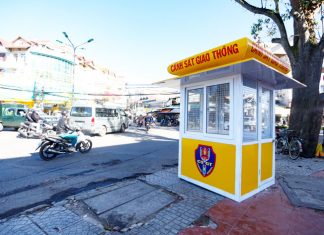 Công an Đà Lạt: Lần đầu trang bị bốt gác cho CSGT