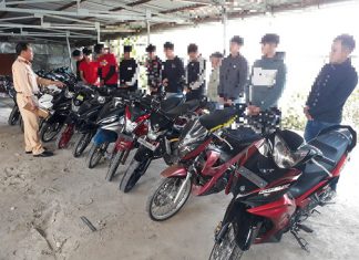 Học sinh cấp 2 tại Đà Lạt tụ tập đua xe trái phép