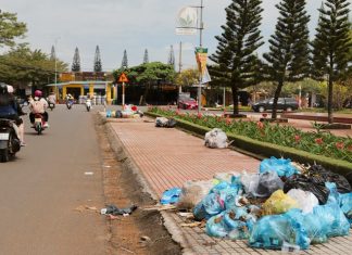 Bảo Lộc: Đưa rác vào bãi lưu giữ tạm thời