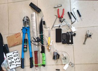 Lâm Đồng: Hai đối tượng mang theo mã tấu thực hiện 3 vụ trộm xe máy