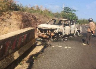 Xe bán tải của Bí thư xã và thi thể cháy rụi: Khó xác định danh tính nạn nhân