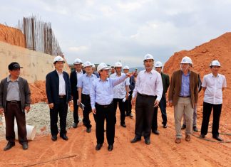 Lãnh đạo tỉnh kiểm tra Dự án Khu Văn hóa – Thể thao Lâm Đồng