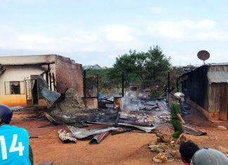 Lâm Đồng: Lửa thiêu rụi 3 nhà dân tại xã Bảo Thuận