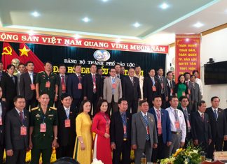 Đồng chí Nguyễn Văn Triệu tái đắc cử chức danh Bí thư Thành ủy Bảo Lộc