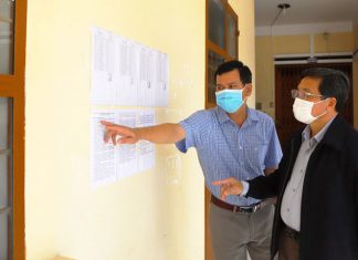 Kiểm tra công tác chuẩn bị thi tốt nghiệp THPT tại TP Bảo Lộc