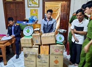 Bảo Lâm: Bắt quả tang đối tượng tàng trữ, vận chuyển hơn 160 kg pháo lậu