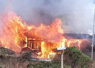 Cháy nhà ở Đức Trọng, gần 200 triệu đồng bị cháy