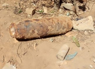 Đà Lạt: Phát hiện 2 quả đạn pháo khi đào đất chuyển cây cảnh