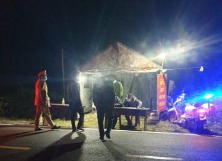 Lâm Đồng: Lập chốt kiểm soát phòng chống dịch Covid-19 tại Quốc lộ 27C