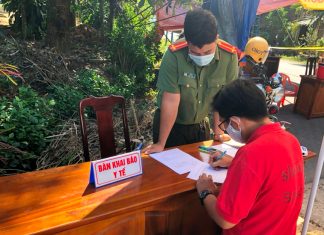 Lâm Đồng: Hướng dẫn khai báo y tế tại các chốt kiểm soát dịch Covid-19