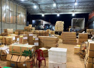 Phân luồng xe chở hoa Lâm Đồng vào nội đô TP Hồ Chí Minh dịp tết