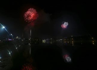 Bắn pháo hoa nổ tầm thấp tại 2 địa điểm ở Đà Lạt