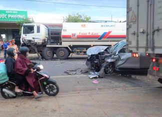 Lâm Đồng: Tai nạn liên hoàn khiến Quốc lộ 20 ách tắc nghiêm trọng