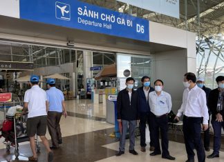 Lâm Đồng: Phát hiện 3 trường hợp F1 tại sân bay Liên Khương đưa đi cách ly tập trung