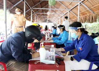 Lâm Đồng: Khai báo y tế bắt buộc khi qua chốt kiểm dịch số 1