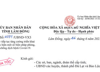Lâm Đồng tiếp tục tạm dừng nhiều dịch vụ không thiết yếu