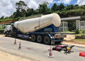 Lâm Đồng: Xe bồn va chạm với xe đạp điện, một người tử vong tại chỗ