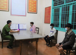 Bảo Lộc: Tụ tập đông người không đeo khẩu trang, 7 thanh niên bị phạt 14 triệu đồng