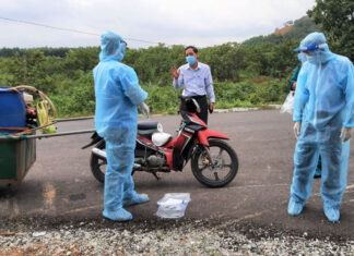 Đạ Huoai: Phong tỏa tạm thời xóm có ca nhiễm Covid-19