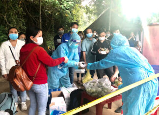 Lâm Đồng: Hỗ trợ cơm, nước miễn phí cho người chuẩn bị đi cách ly