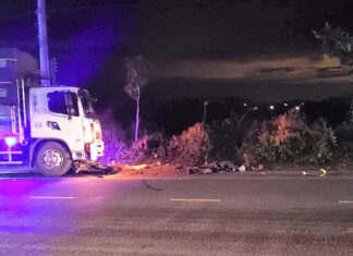 Bảo Lâm: Xe tải va chạm với xe máy, 2 nam thanh niên tử vong