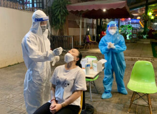 Lâm Đồng: 5 ca Covid-19 mới, có 2 ca tại Làng hoa Vạn Thành