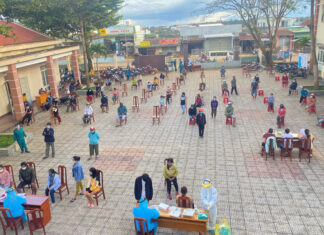 Bảo Lâm: Phát hiện trường hợp nghi nhiễm Covid-19, triển khai xét nghiệm trên diện rộng