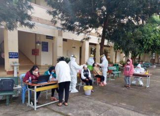 Lạc Dương: 241 mẫu test nhanh trong khu phong tỏa âm tính lần 2