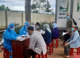 Lâm Đồng: 207 ca Covid-19 mới, TP Đà Lạt tiếp tục dẫn đầu số ca nhiễm