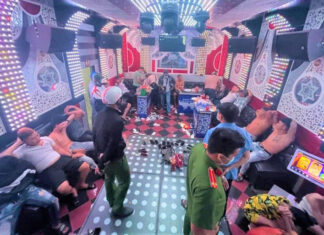 Cát Tiên: Bắt quả tang nhóm thanh niên sử dụng ma túy trong quán karaoke