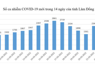 Lâm Đồng: Ghi nhận 2.147 ca Covid-19 mới, thêm 3 ca tử vong