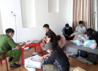 Đà Lạt: Bắt quả tang 6 du khách thuê villa để bay lắc