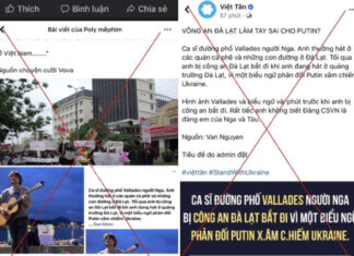 Đà Lạt: Thông tin ca sĩ đường phố người Nga bị bắt vì phản đối cuộc chiến tại Ukraine là hoàn toàn bịa đặt