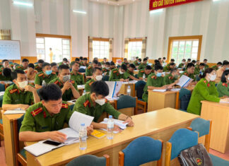 Lâm Đồng: Tập huấn quy trình, nghiệp vụ công tác đăng ký xe cho công an cấp huyện, cấp xã